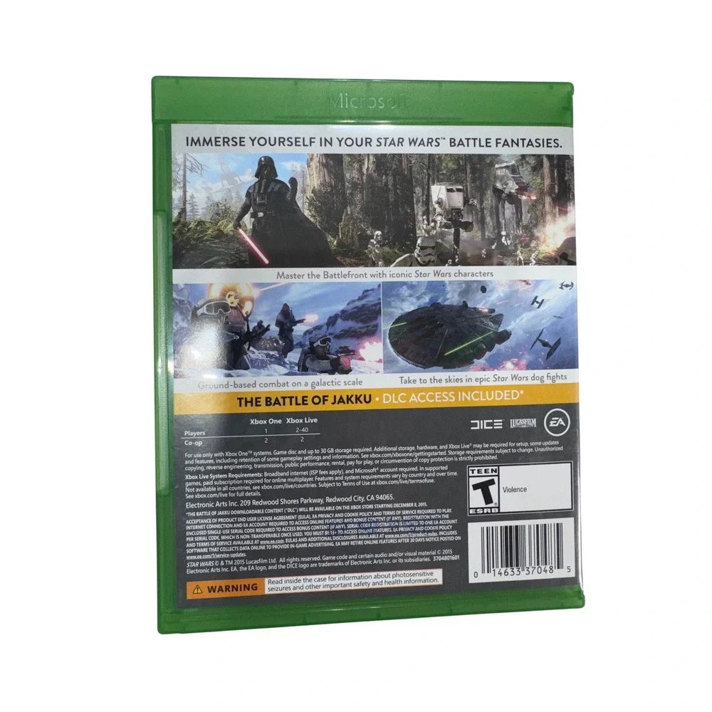 EA Star Wars Battlefront Xbox One Walmart Exclusive with‎ Topps Trading Disc